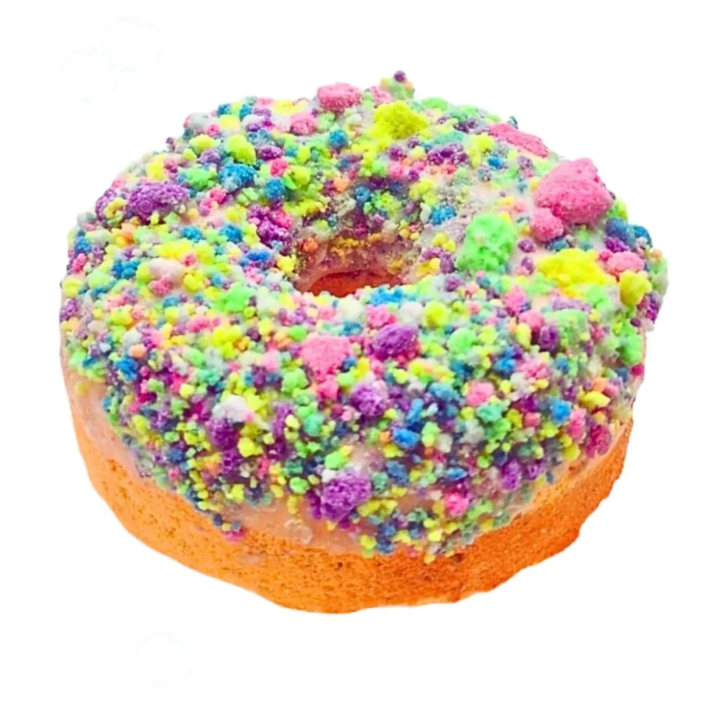 Donut Bath Bomb | Juicy Peach garb2ART Cosmetics Lil Tulips