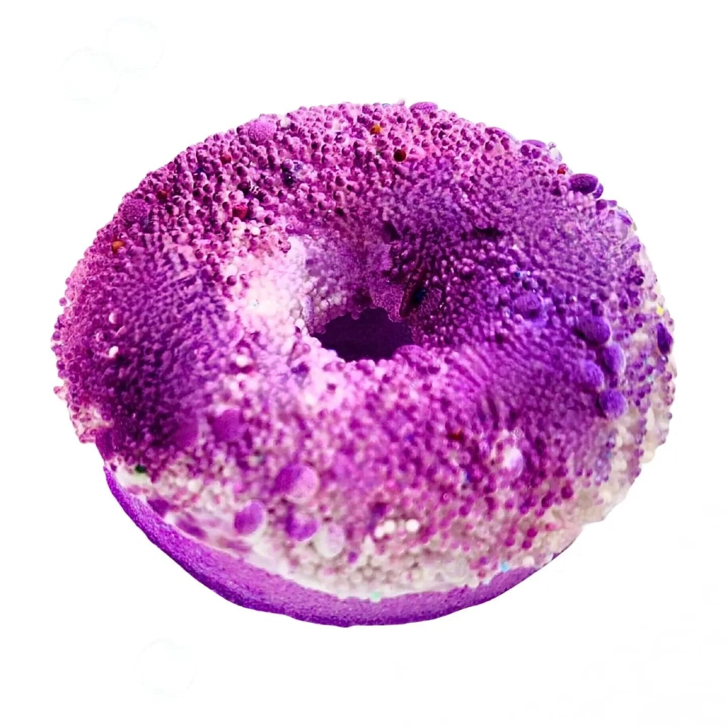 Donut Bath Bomb | Lavender Fizz garb2ART Cosmetics Lil Tulips