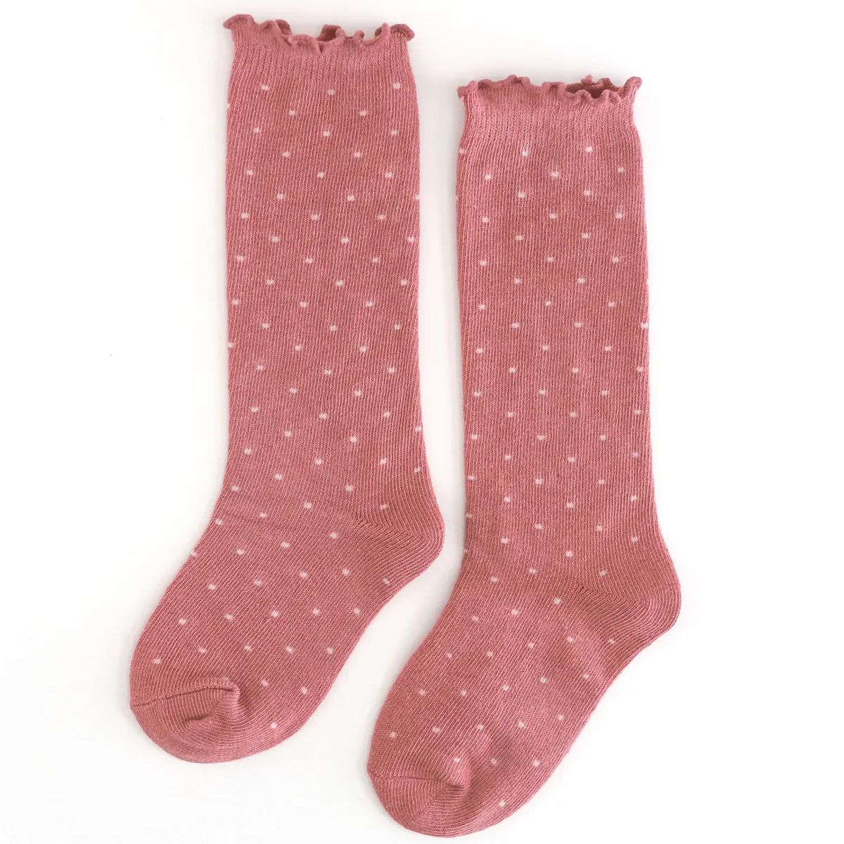 Dottie Knee Socks - Old Rose Little Stocking Company Lil Tulips