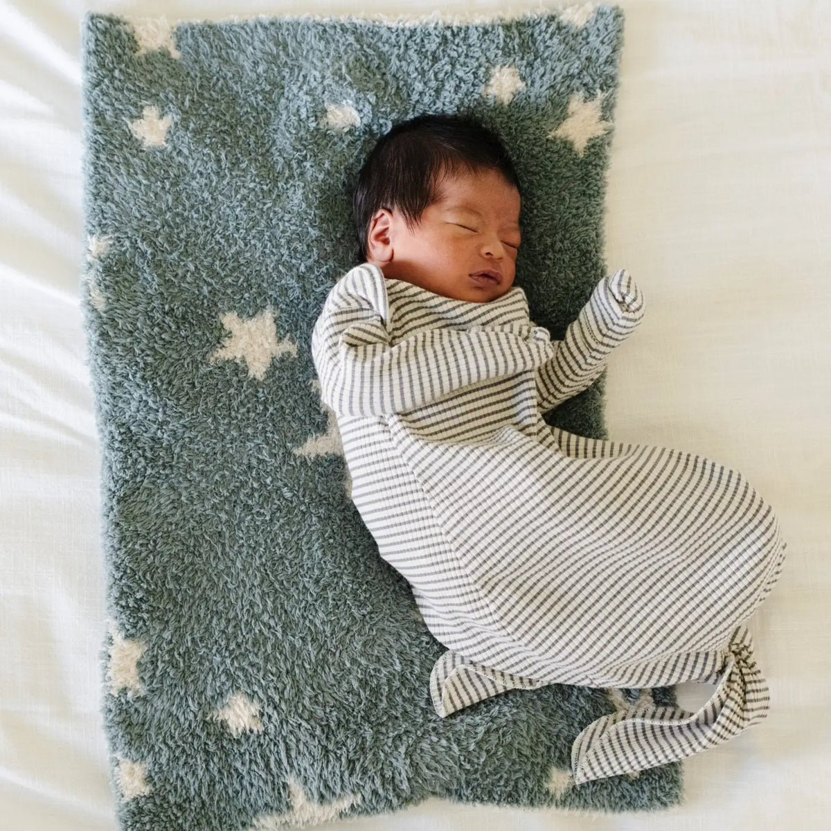 Double-Layer Mini Bamboni Blanket - Nightfall Saranoni Lil Tulips