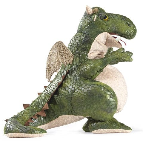 Dragon, Friendly Puppet Folkmanis Puppets Lil Tulips