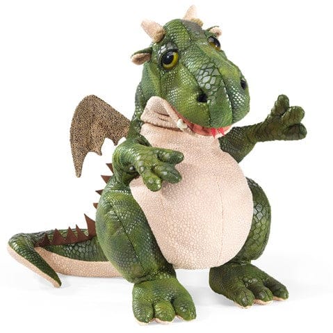 Dragon, Friendly Puppet Folkmanis Puppets Lil Tulips