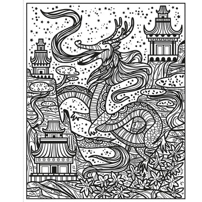 Dragons Magic Painting Book Harper Collins Childrens Lil Tulips