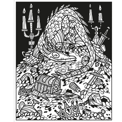 Dragons Magic Painting Book Harper Collins Childrens Lil Tulips