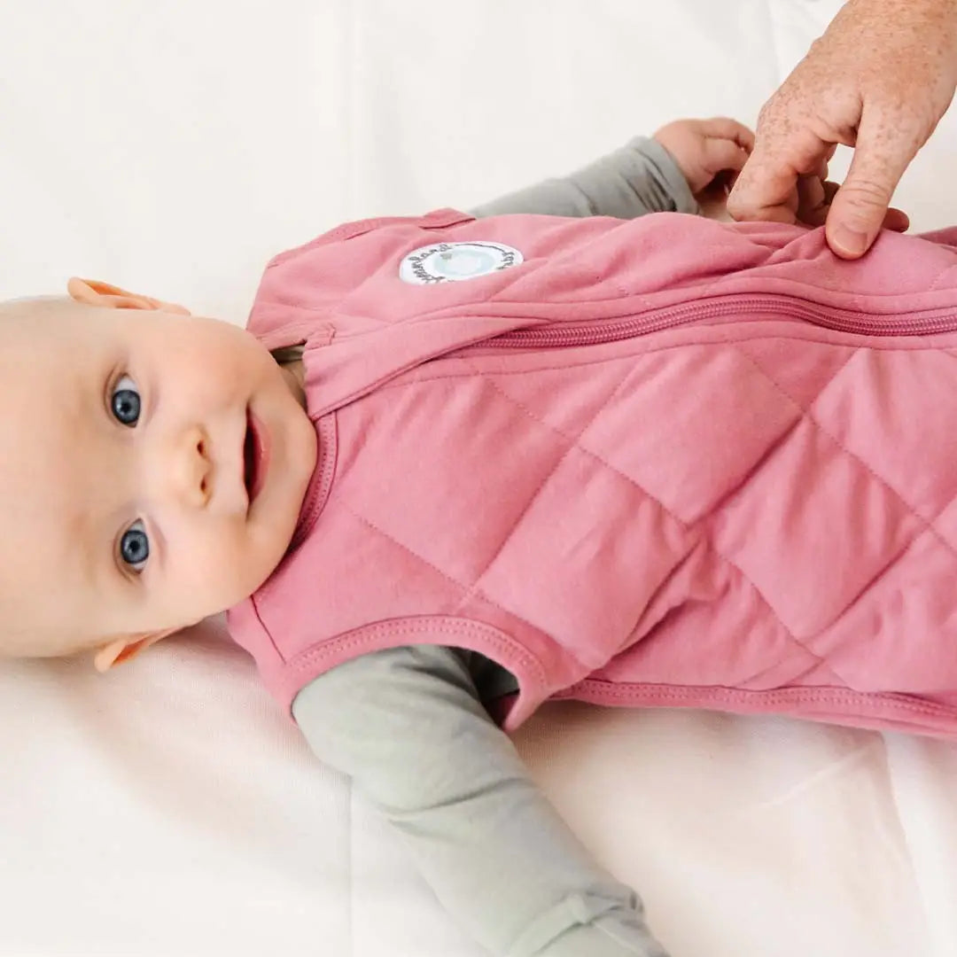 Dream Weighted Sleep Sack - Dusty Rose Dreamland Baby Lil Tulips