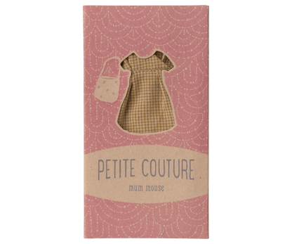 Dress and bag, Mum mouse Maileg Lil Tulips