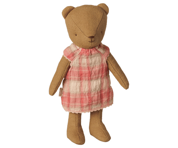 Dress, Teddy Junior - Coral Maileg Lil Tulips
