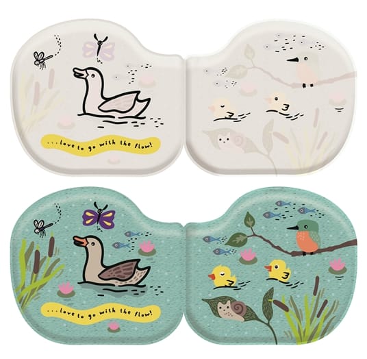 Duck & Friends Bath Book Quatro Lil Tulips