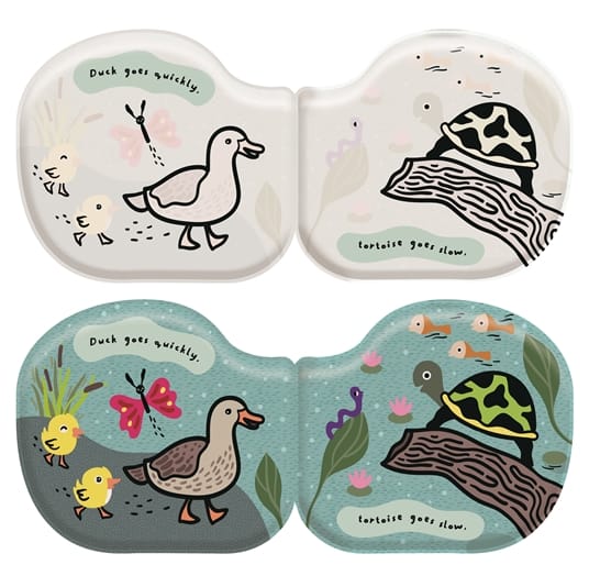 Duck & Friends Bath Book Quatro Lil Tulips