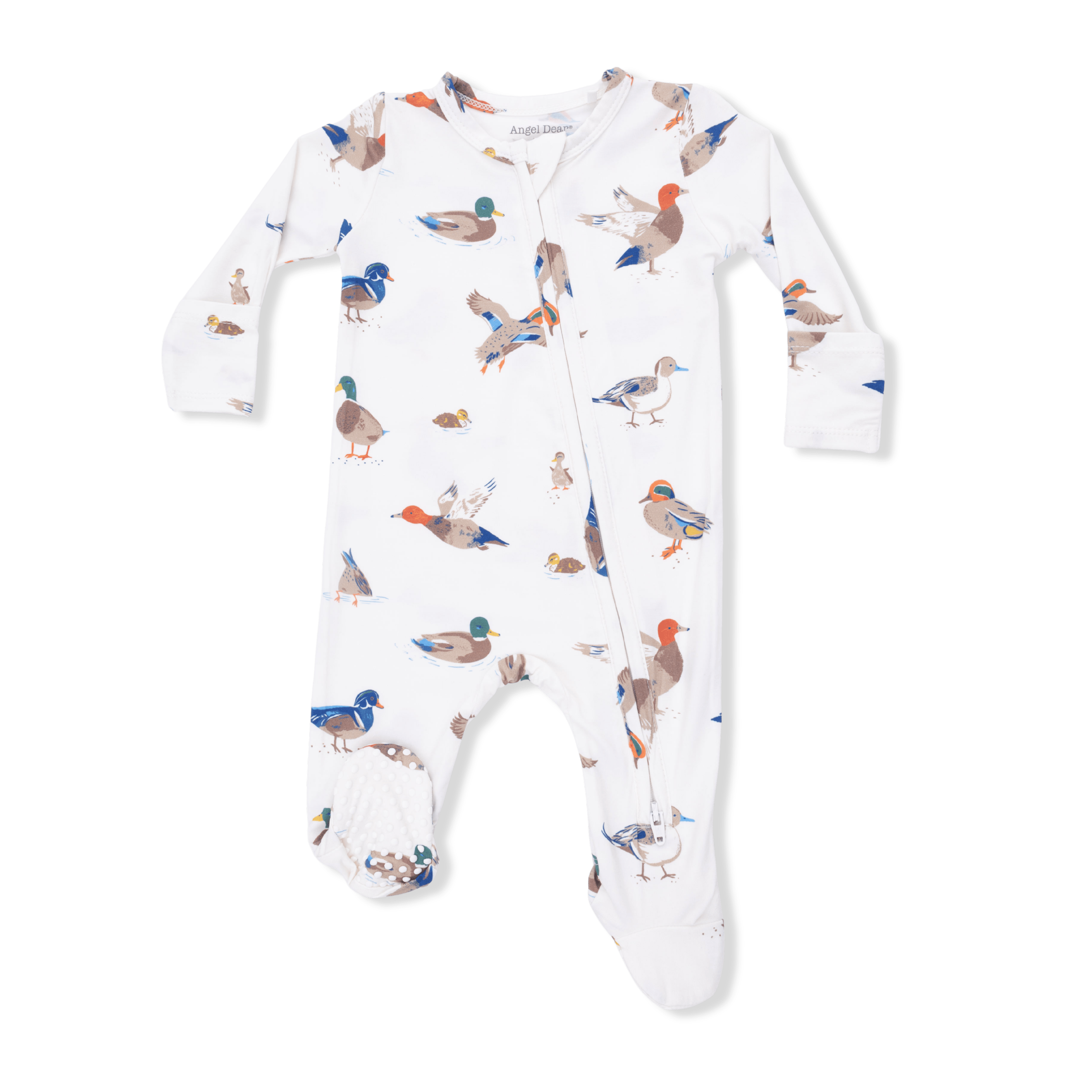 Ducks - 2 Way Zipper Footie Angel Dear Lil Tulips