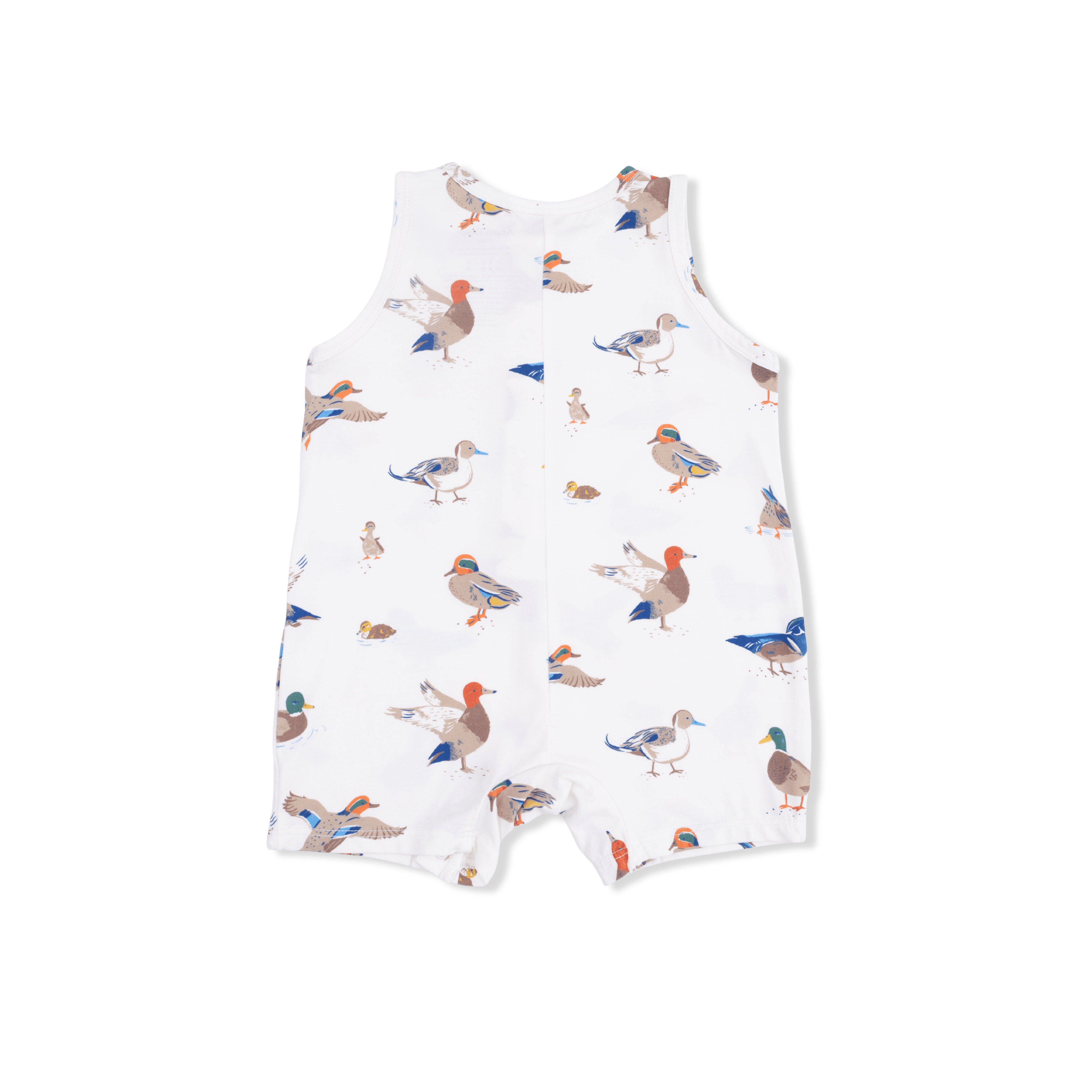 Ducks - Sleeveless Shortie Romper Angel Dear Lil Tulips