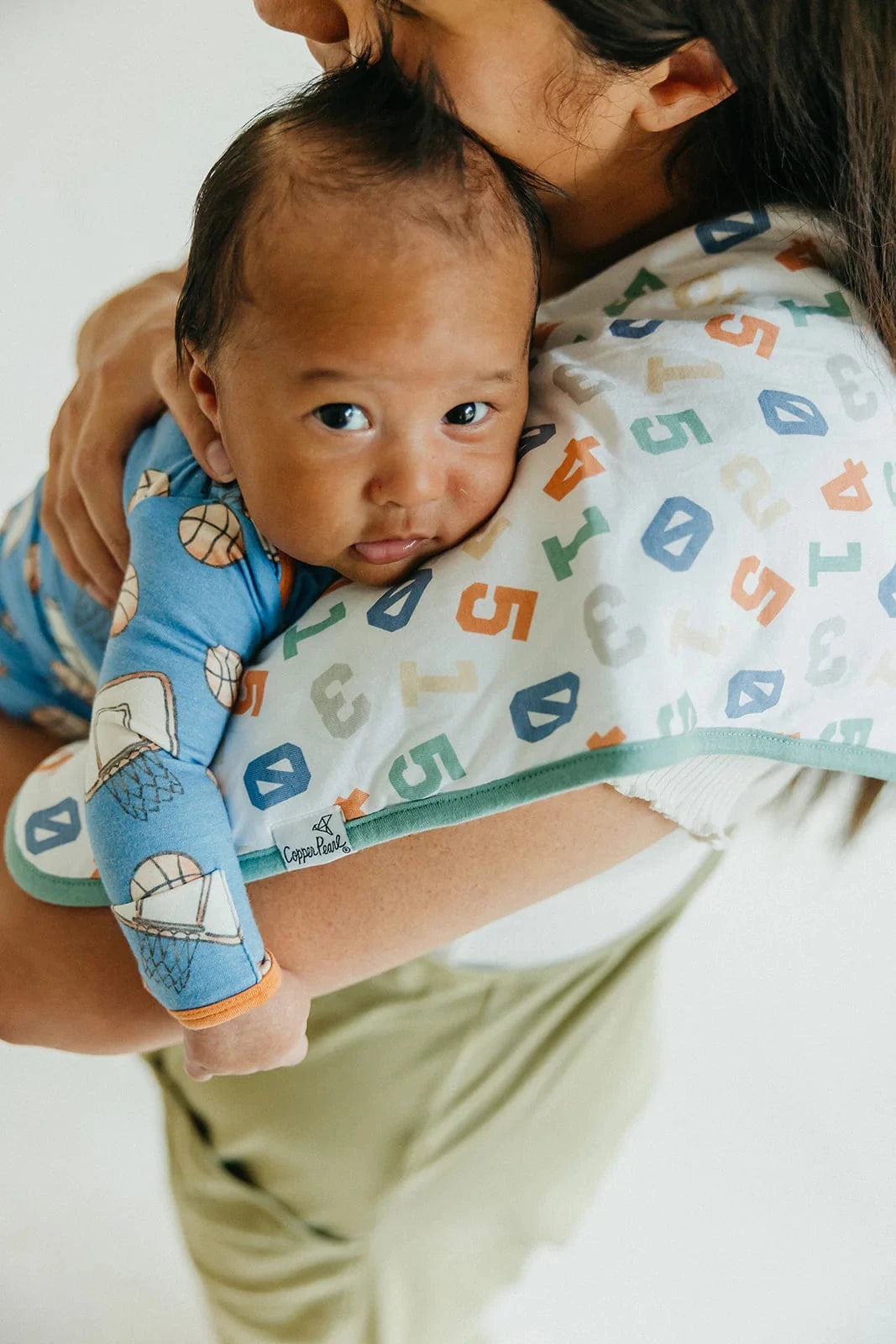 Dunk Burp Cloth Set Copper Pearl Lil Tulips