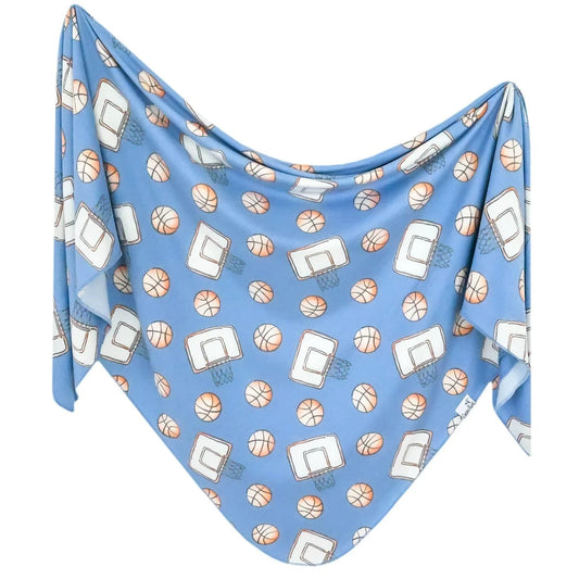 Dunk Knit Swaddle Blanket Copper Pearl Lil Tulips