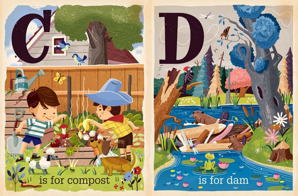 E Is For Earth: An Earth Day Alphabet Book Babylit Lil Tulips