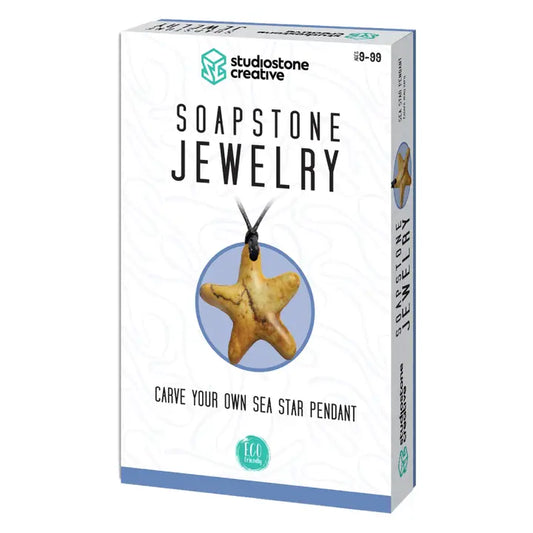 Sea Star Soapstone Pendant Jewelry Kit Carving & Whittling*