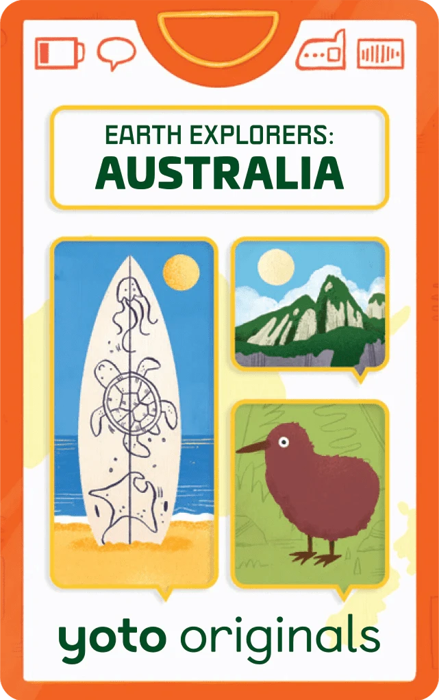 Earth Explorers Pack AudioBook Cards Yoto Lil Tulips
