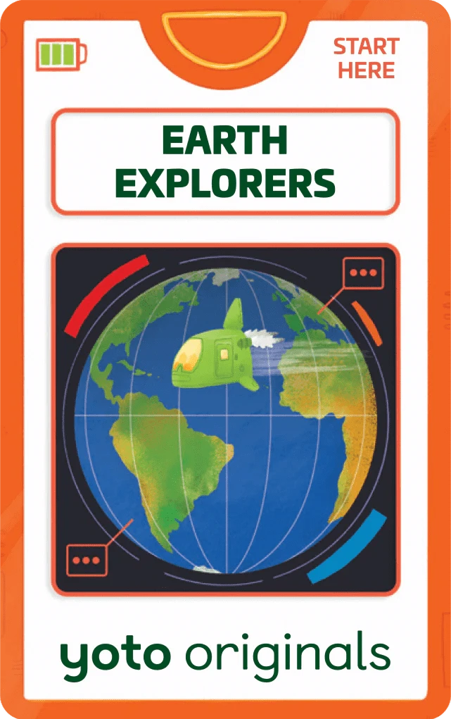 Earth Explorers Pack AudioBook Cards Yoto Lil Tulips