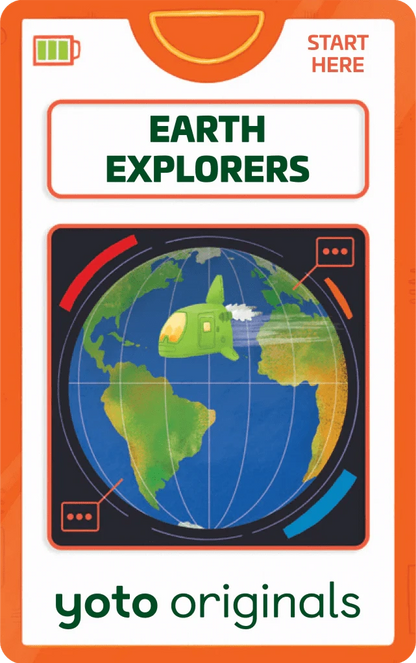 Earth Explorers Pack AudioBook Cards Yoto Lil Tulips