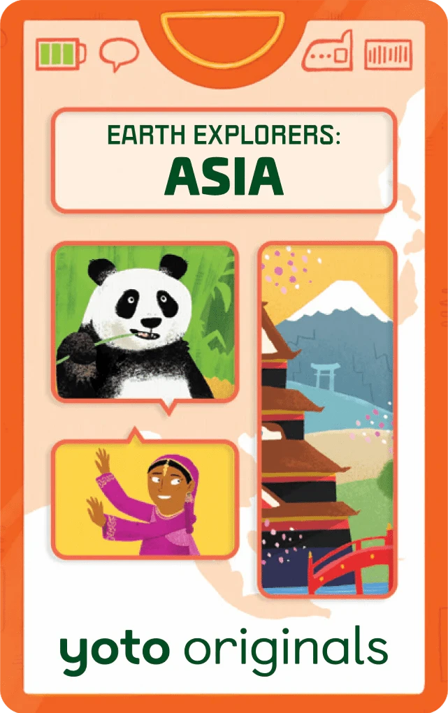 Earth Explorers Pack AudioBook Cards Yoto Lil Tulips