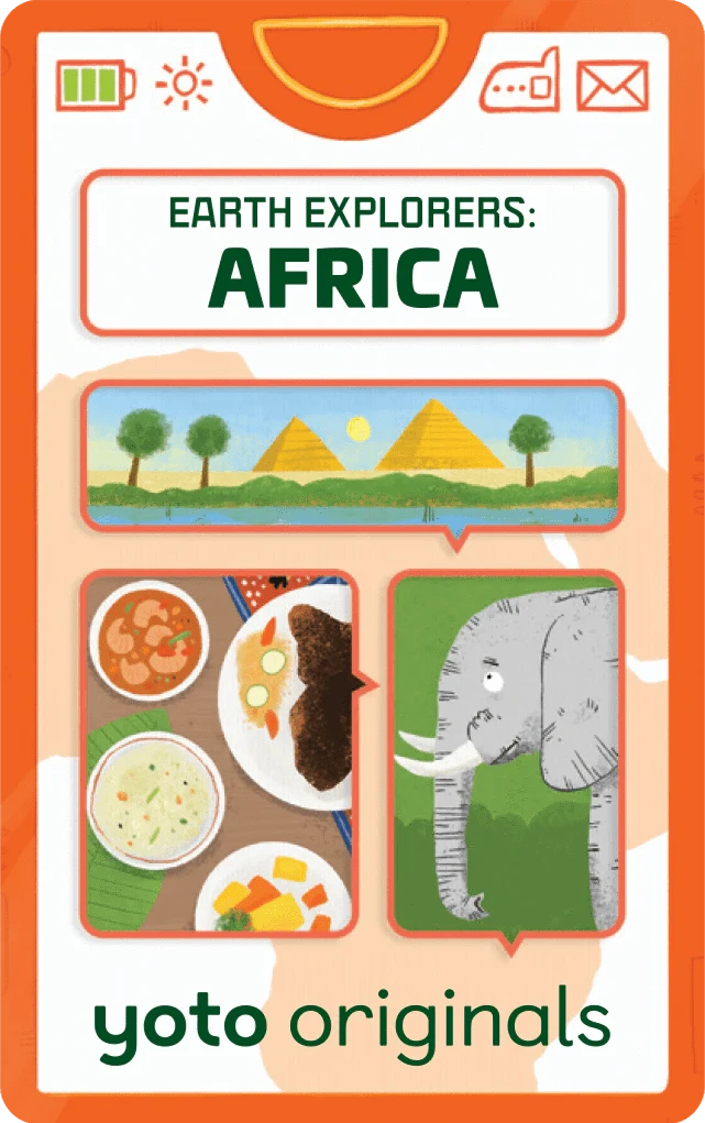 Earth Explorers Pack AudioBook Cards Yoto Lil Tulips