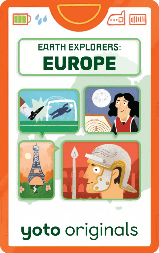 Earth Explorers Pack AudioBook Cards Yoto Lil Tulips