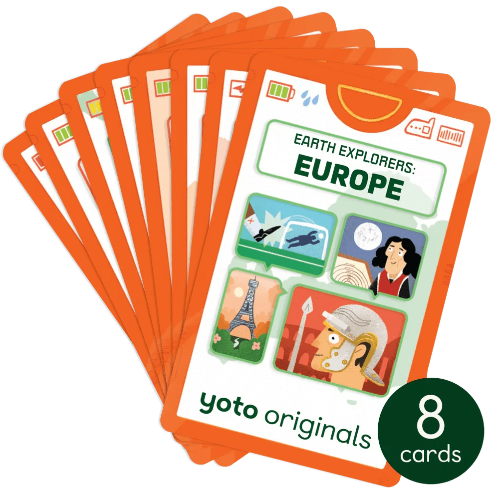 Earth Explorers Pack AudioBook Cards Yoto Lil Tulips