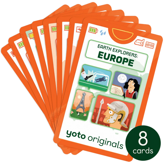Earth Explorers Pack AudioBook Cards Yoto Lil Tulips