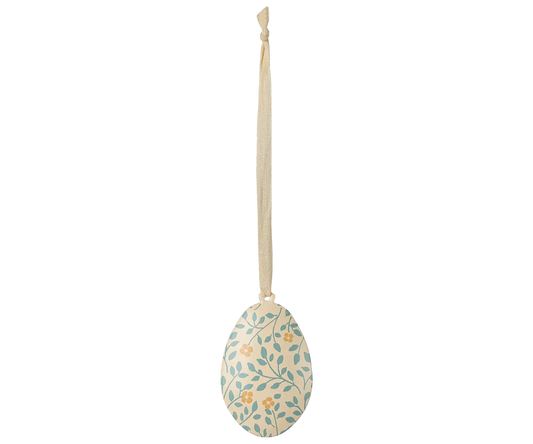 Easter Egg Ornament, Branches - Mint Maileg Final Sale Lil Tulips