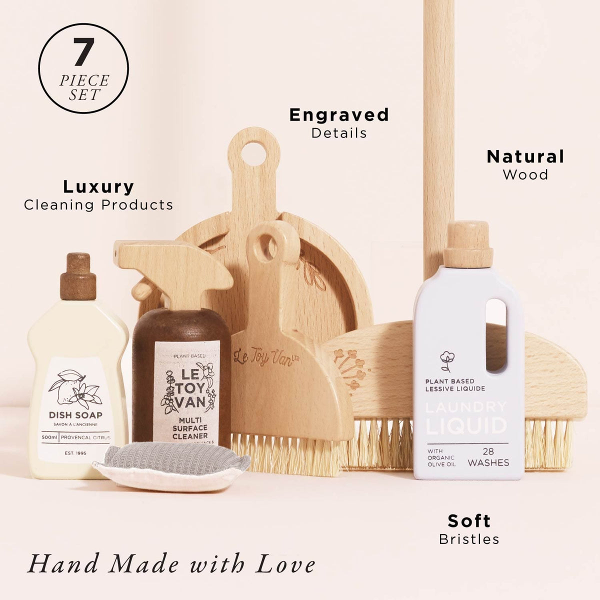 Eco-Friendly Cleaning Set Le Toy Van Lil Tulips