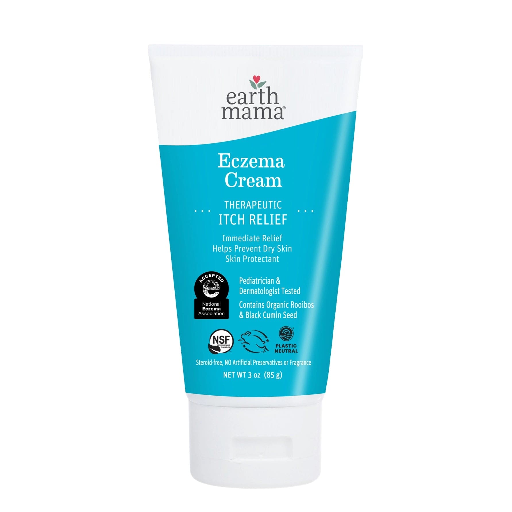 Eczema Cream 3oz. Earth Mama Organics Lil Tulips