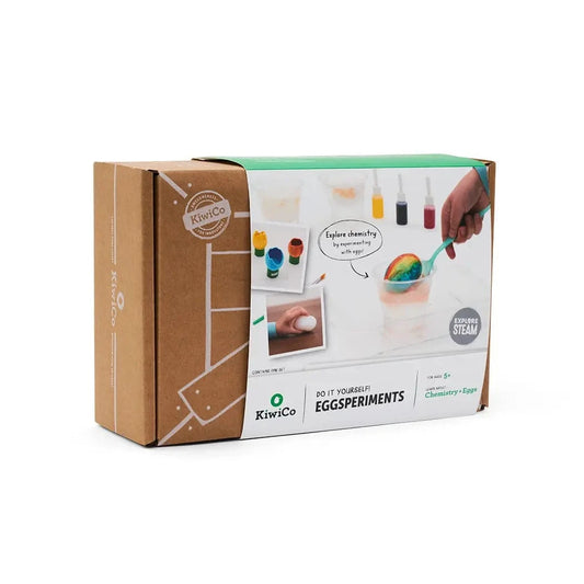 Eggsperiments Egg Dying Experiment Science Kit for Kids KiwiCo, Inc. Lil Tulips
