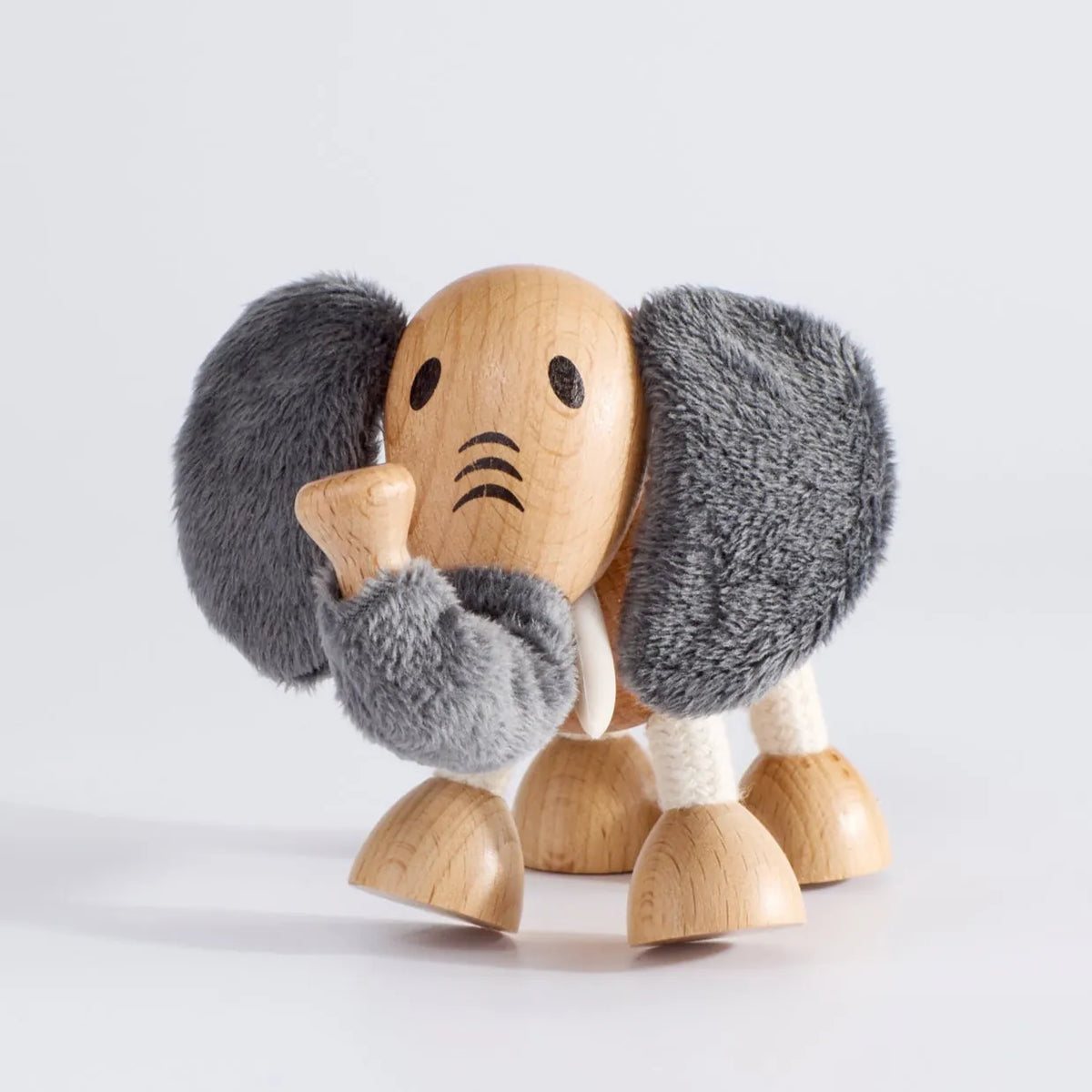 Elephant Wooden Toy anamalz Lil Tulips