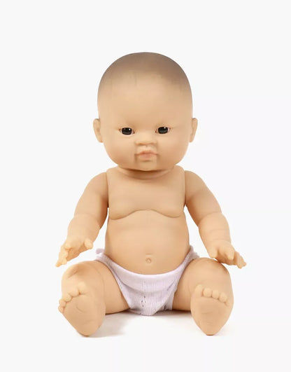 Elio – A little boy from Asia with dark eyes Minikane Lil Tulips