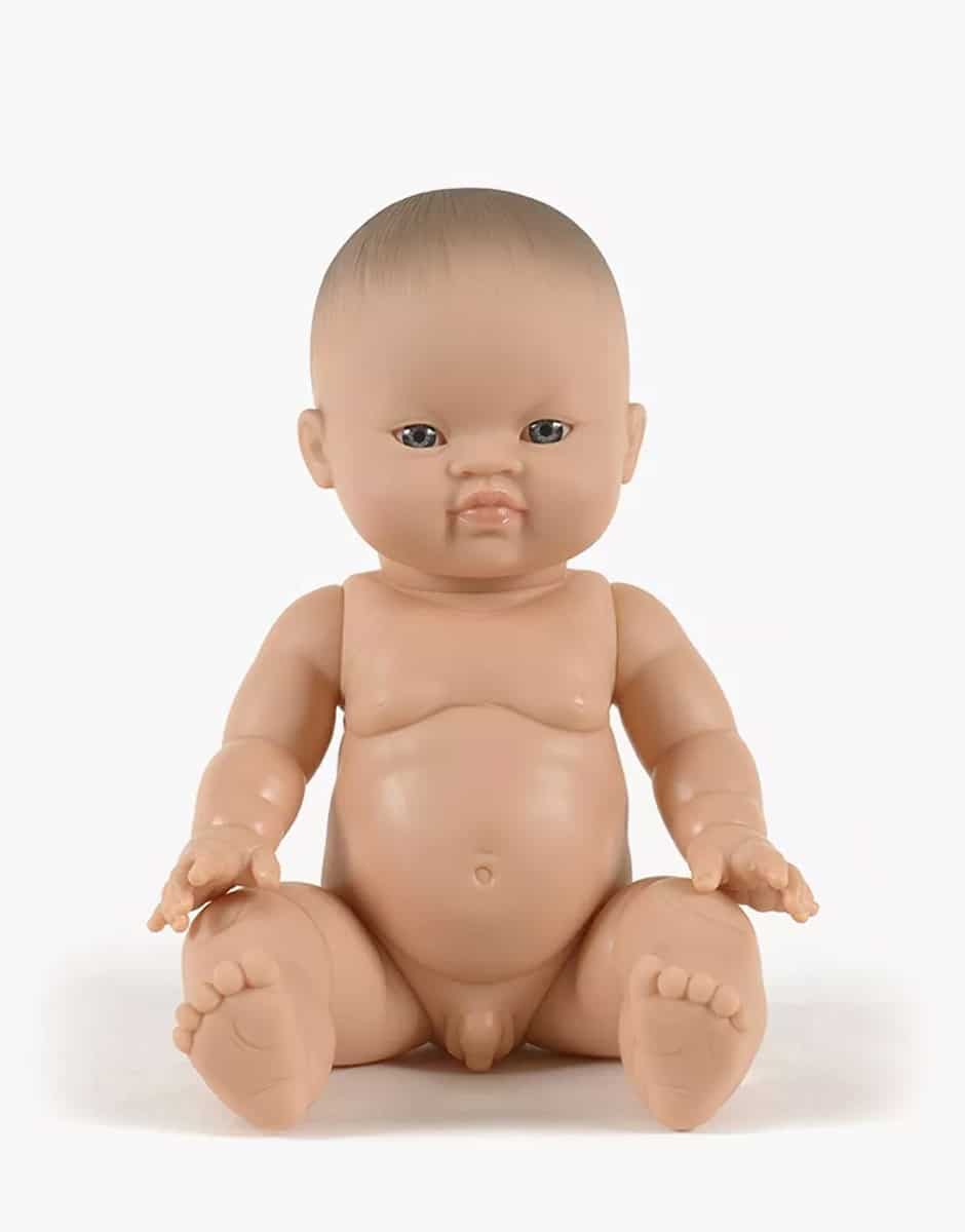 Elio – Little Asian boy with light eyes Minikane Lil Tulips