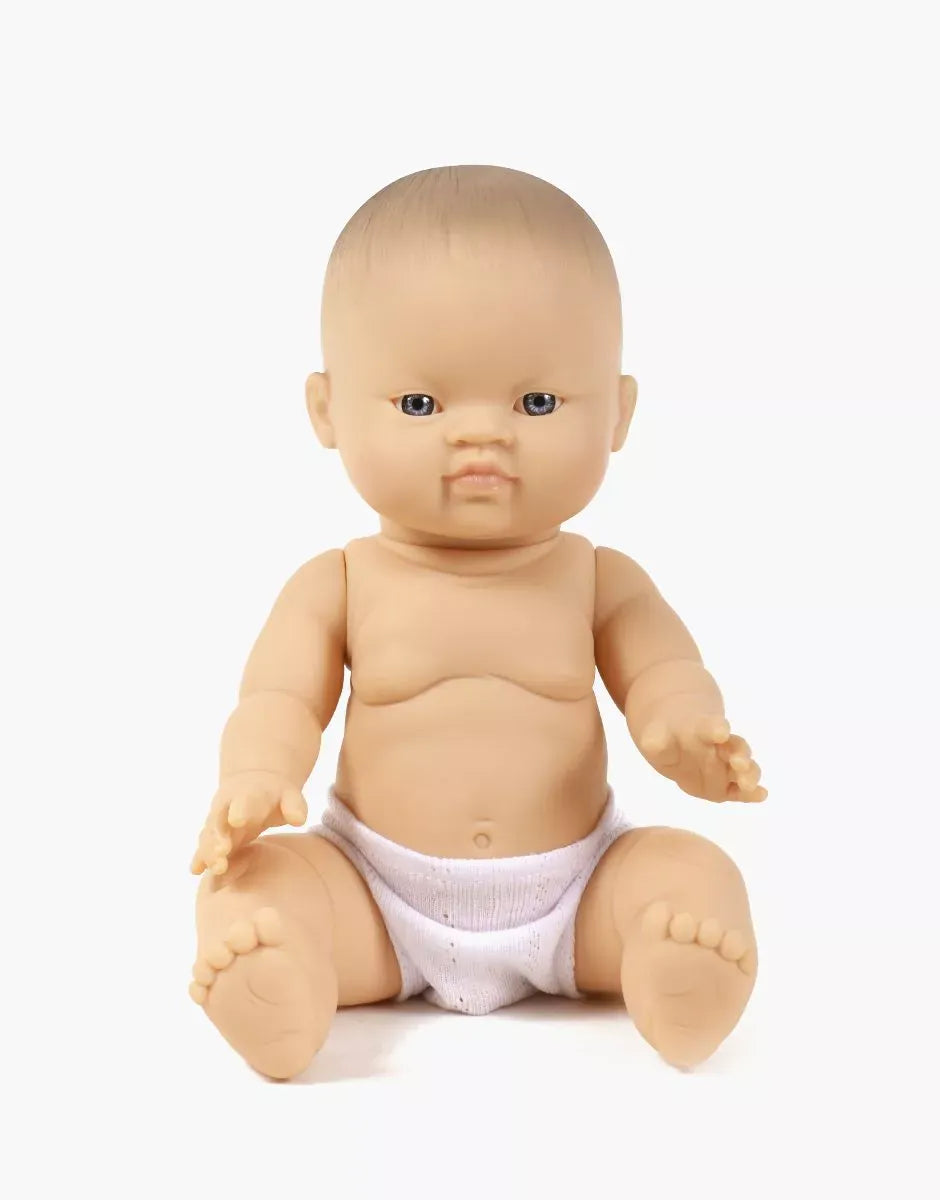 Elio – Little Asian boy with light eyes Minikane Lil Tulips