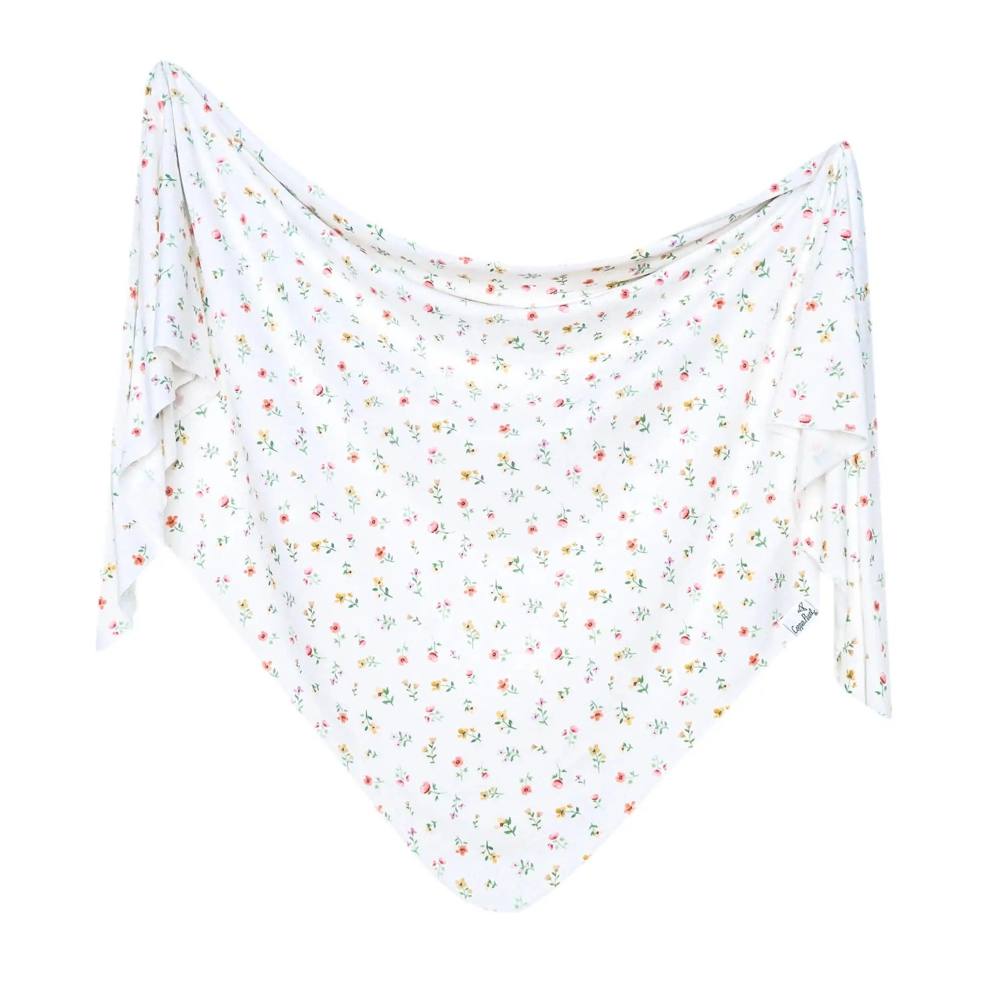 Eloise Knit Swaddle Blanket Copper Pearl Lil Tulips