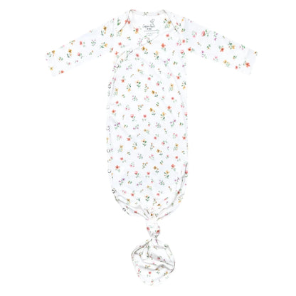 Eloise Newborn Knotted Gown Copper Pearl Lil Tulips