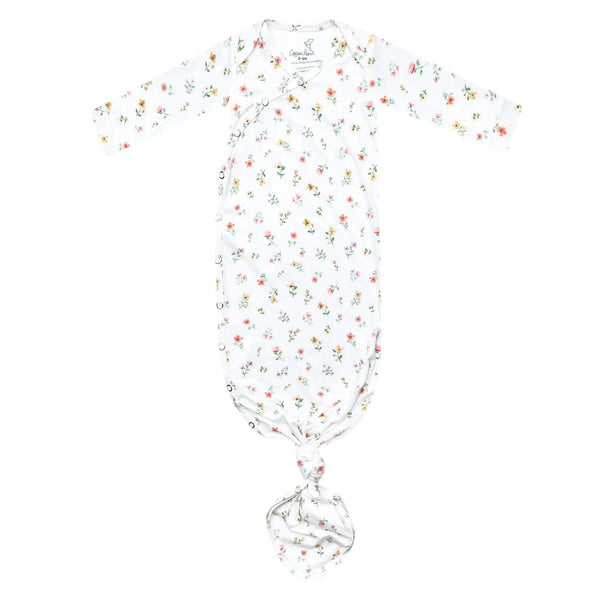 Eloise Newborn Knotted Gown Copper Pearl Lil Tulips