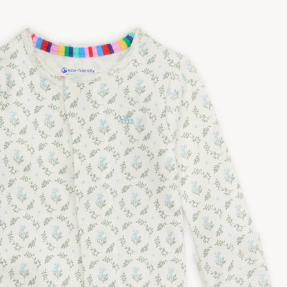 Eloise Organic Cotton Footie Magnetic Me Lil Tulips