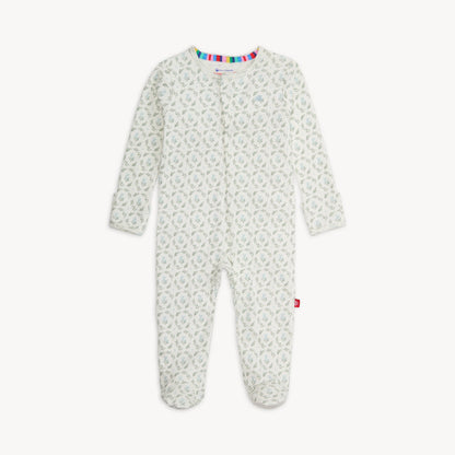 Eloise Organic Cotton Footie Magnetic Me Lil Tulips