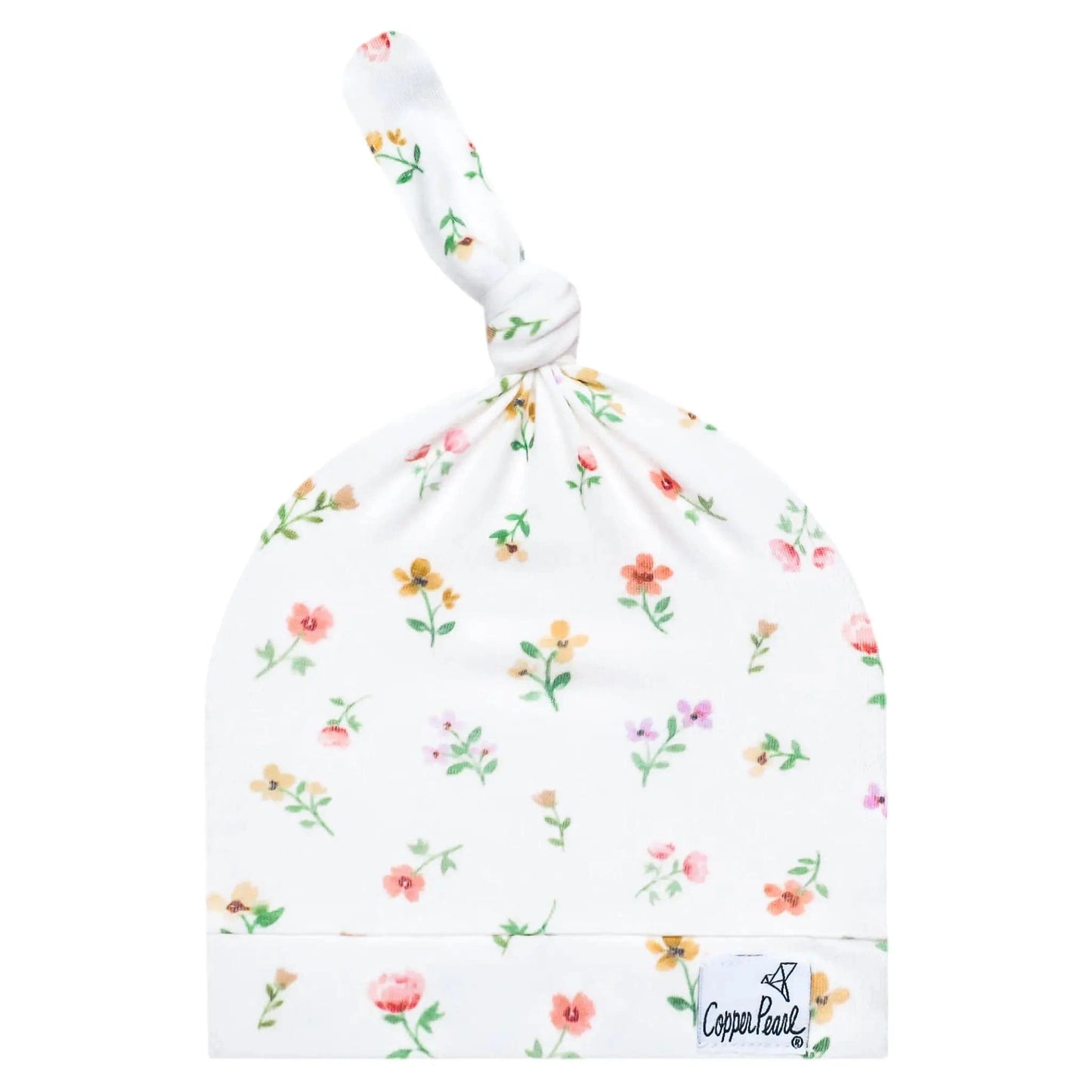 Eloise Top Knot Hat Copper Pearl Lil Tulips