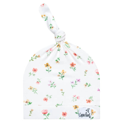Eloise Top Knot Hat Copper Pearl Lil Tulips