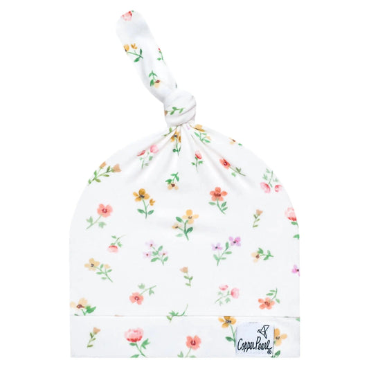 Eloise Top Knot Hat Copper Pearl Lil Tulips
