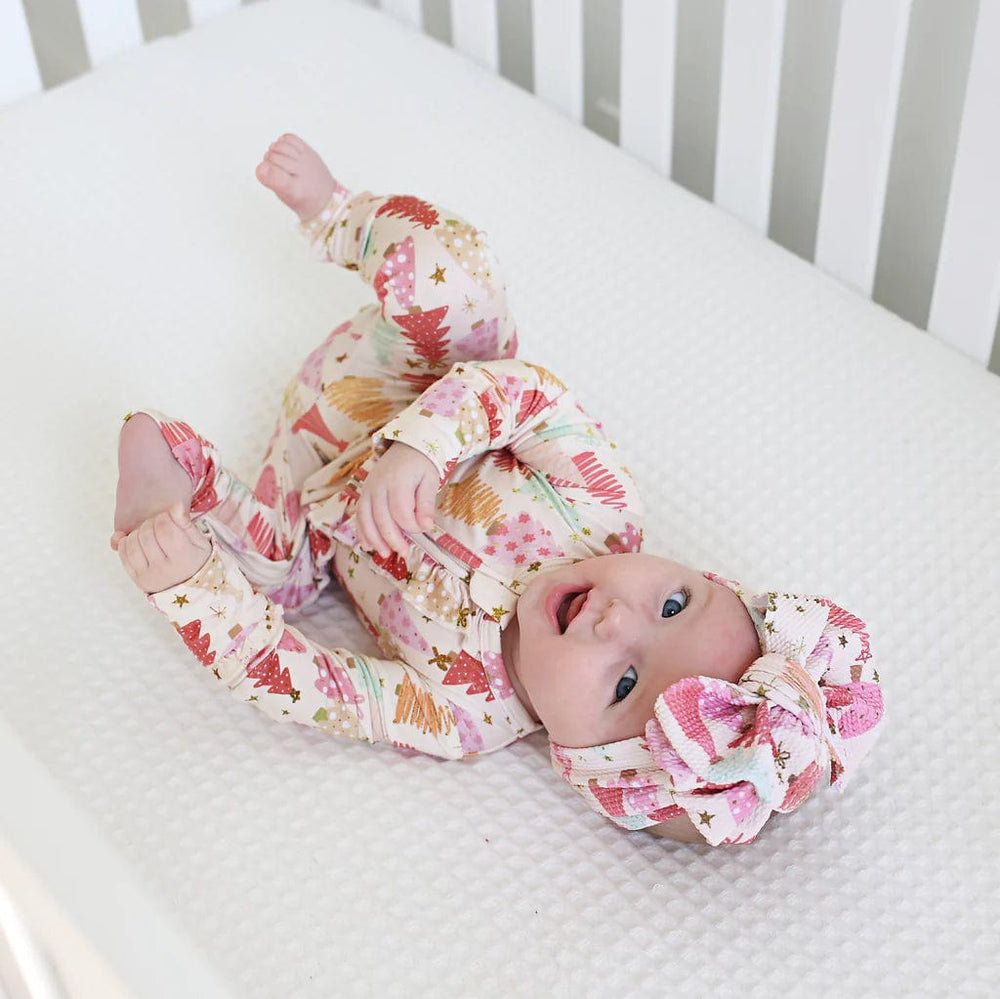 Elsie Christmas Ruffle Zip Romper Gigi and Max Baby & Toddler Clothing Lil Tulips