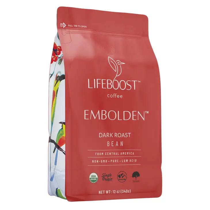 Embolden Dark Roast Coffee Lifeboost Coffee Lil Tulips