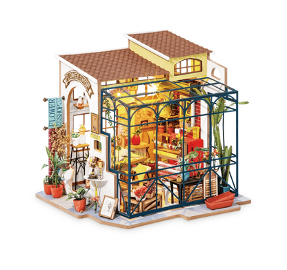 Emily’s Flower Shop DG145 Diy Flowerist House Puzzle Rolife Lil Tulips