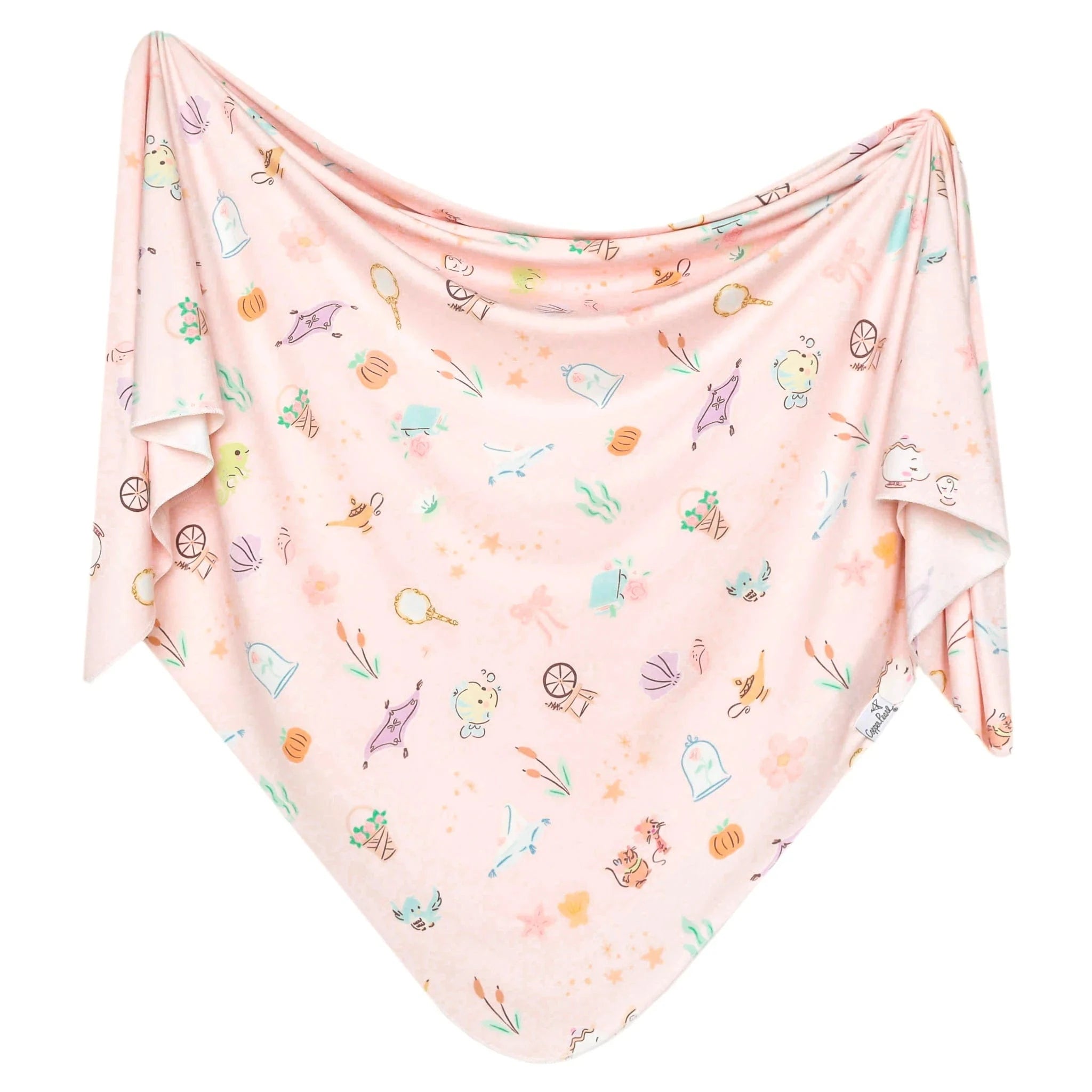 Enchanted Friends Knit Blanket Copper Pearl Lil Tulips