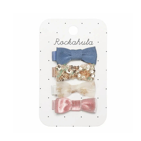 Enchanted Mini Bow Clip Set Rockahula Kids Lil Tulips
