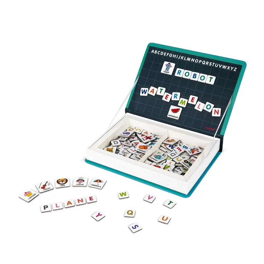 English Alphabet Magneti'book Janod Lil Tulips