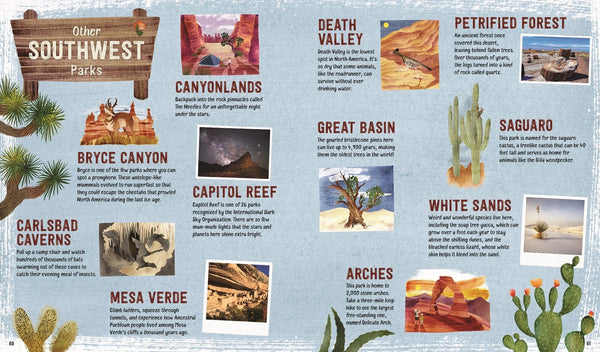 Explore! America's National Parks EDC Publishing Lil Tulips